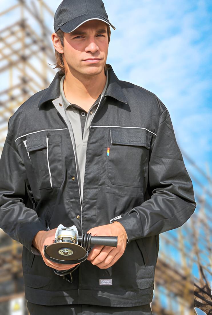 Contrast Work Jacket